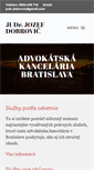 Mobile Screenshot of dobrovic.sk
